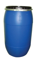 Open top plastic drums 110L